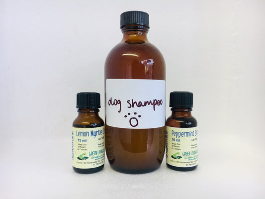 Chemical-Free Dog Shampoo