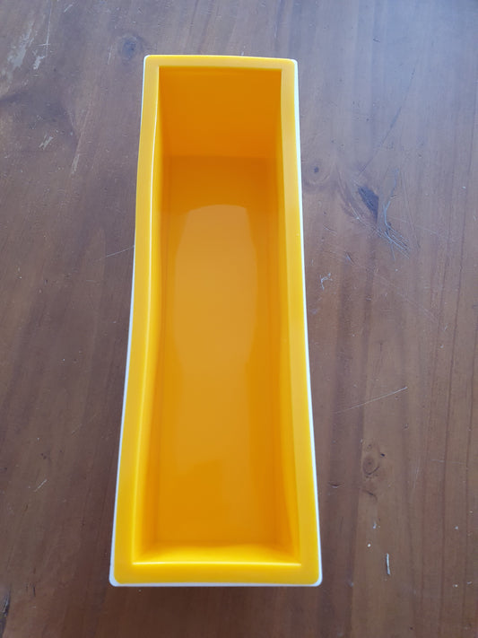 Rectangle Silicone Soap Mould with Plastic Box Flexible Liner