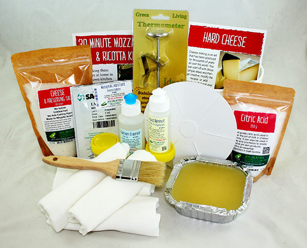 Hard Cheese / 30 Minute Mozzarella and Ricotta Combo Kit