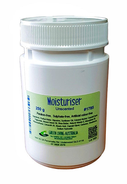 Moisturiser - Unscented - 250 g