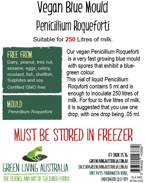 Vegan Penicillium Roquforti