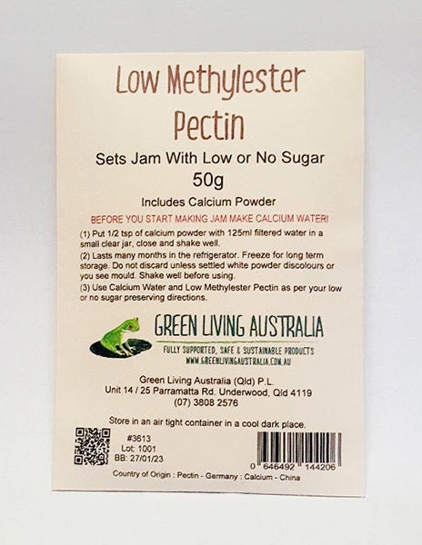 Low Methylester Pectin