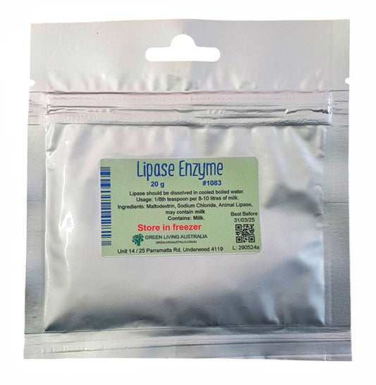 Lipase Powder - 20 grams with Sterile Jar