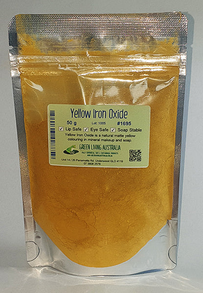 Yellow Iron Oxide - 50 grams