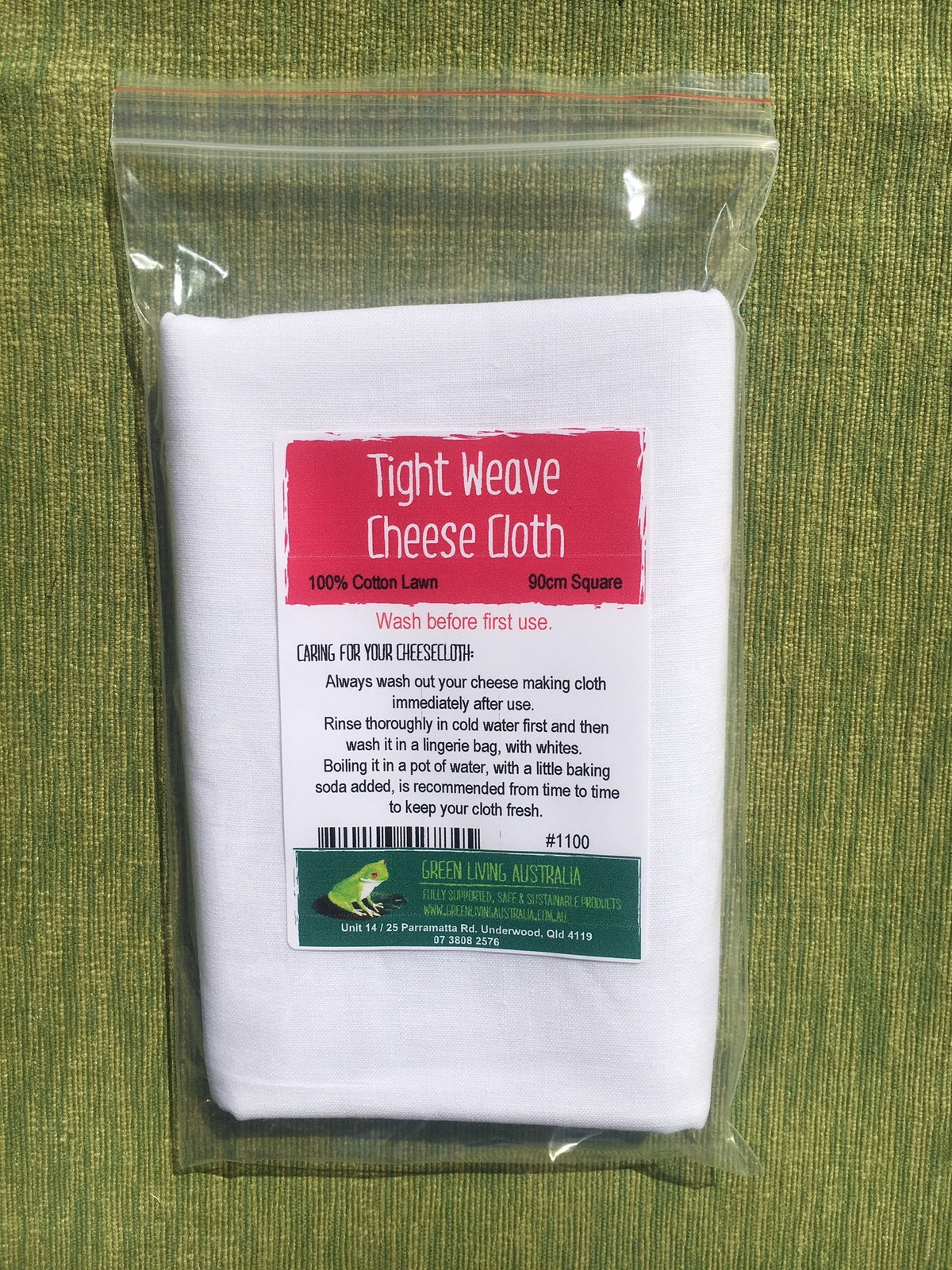 Tight Weave Cheese Making Cloth - 90 cm square