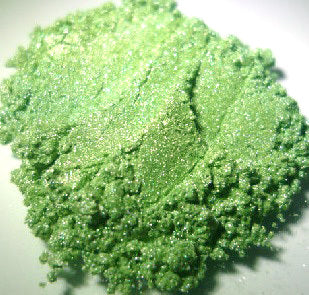 Peak Green Mica - 20 grams