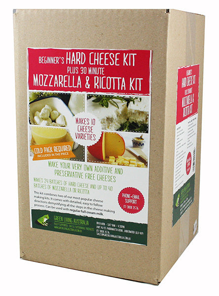 Hard Cheese / 30 Minute Mozzarella and Ricotta Combo Kit
