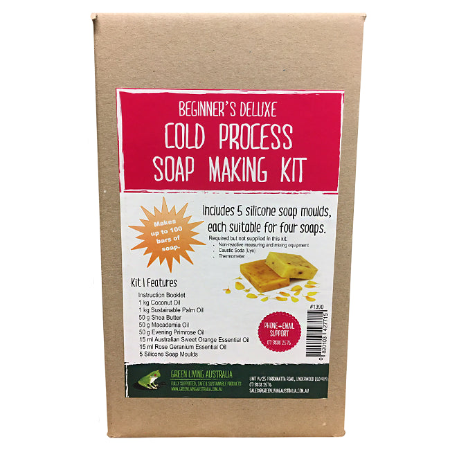 Beginner's Cold Process Soap Making Kit 1 Deluxe