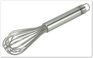 Sealed Stainless Steel French Whisk